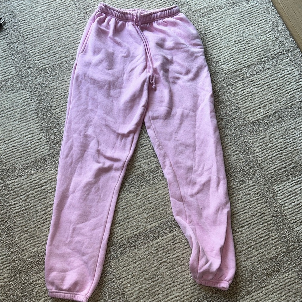 Pretty Little Thing Pink Sweatpants